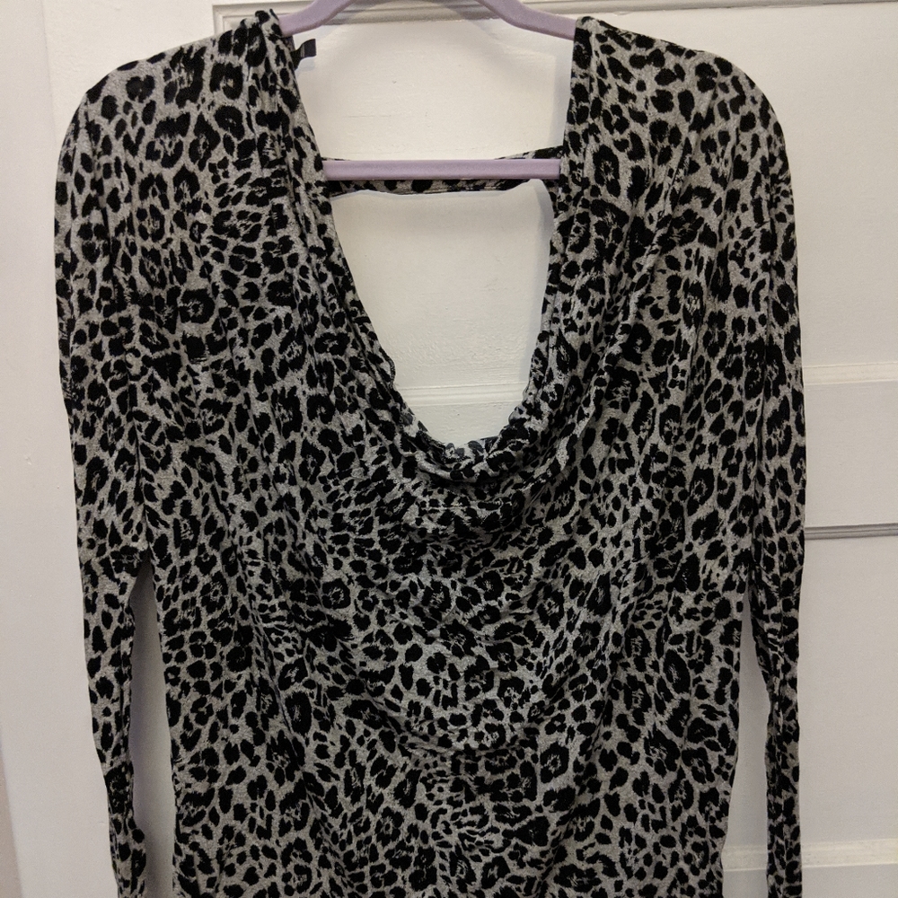 Express Long Sleeve Scoop neck top